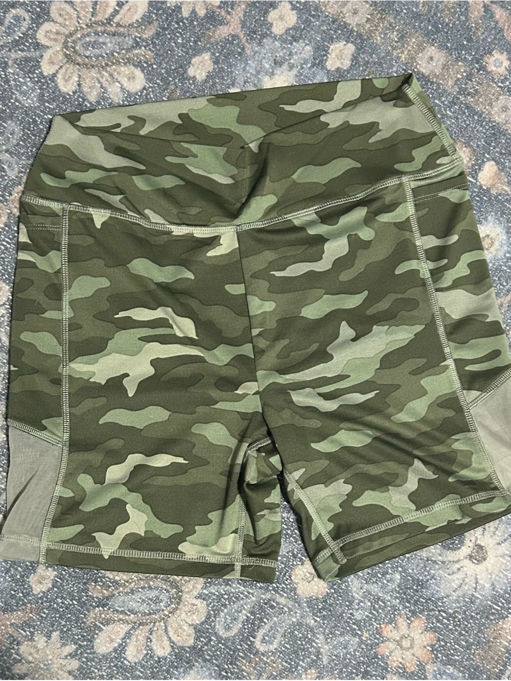 Camo bike shorts